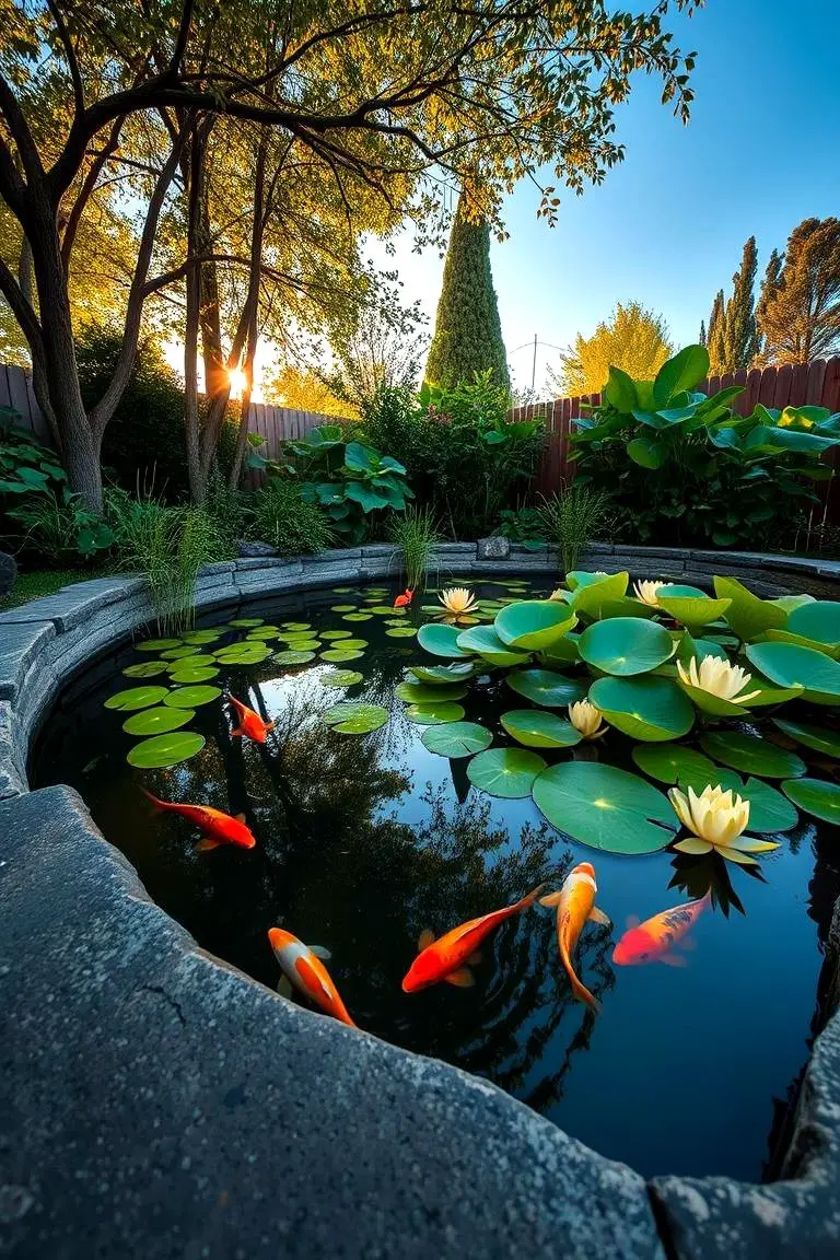 Backyard Pond Paradise