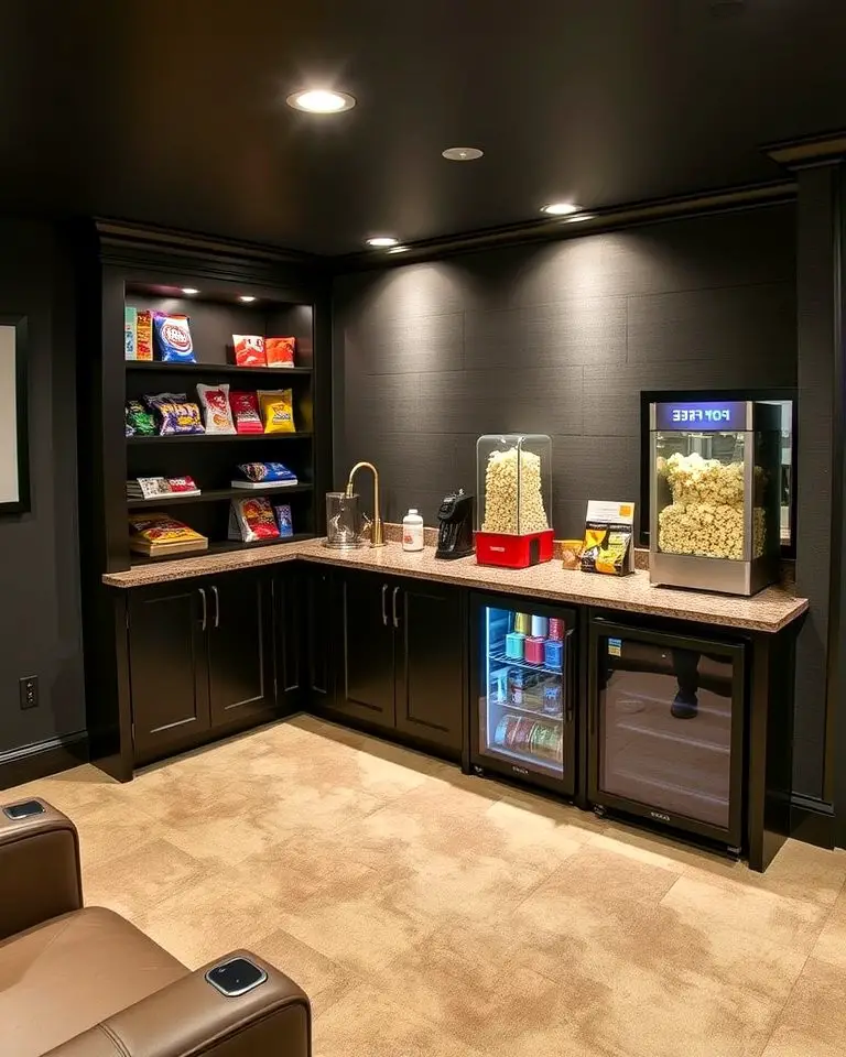 Custom Snack Bar for Convenience