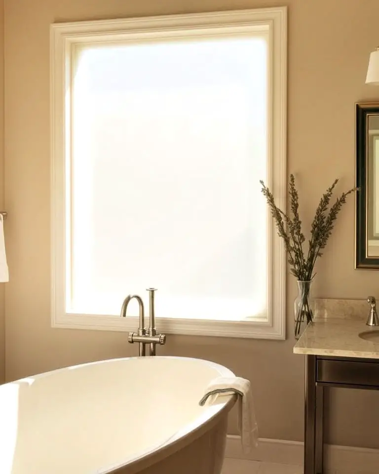 Frosted Glass Panels for Privacy