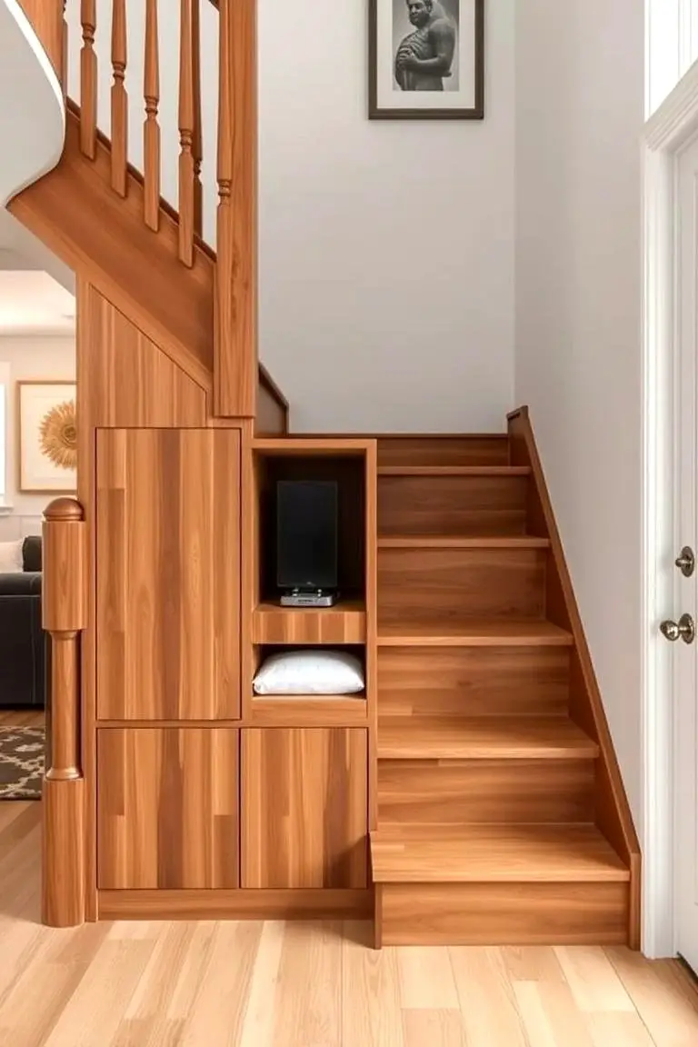 Staircase with Storage