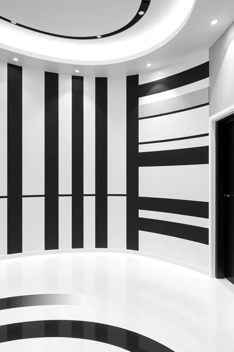 Chic Minimalist Black and White Design