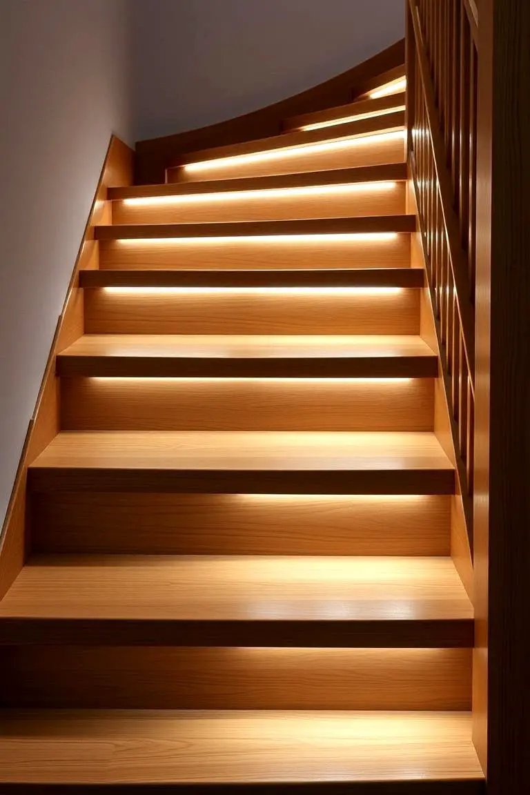 LED-Illuminated Steps