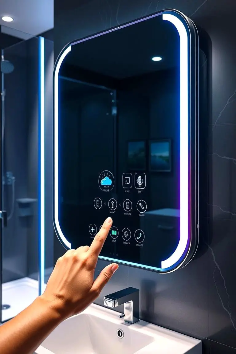 Smart Touch-Control Mirror