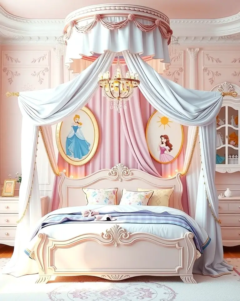 Disney Princess Canopy Bed