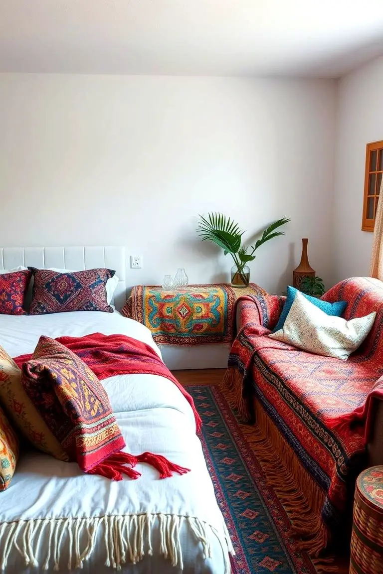 Colorful Throw Blankets