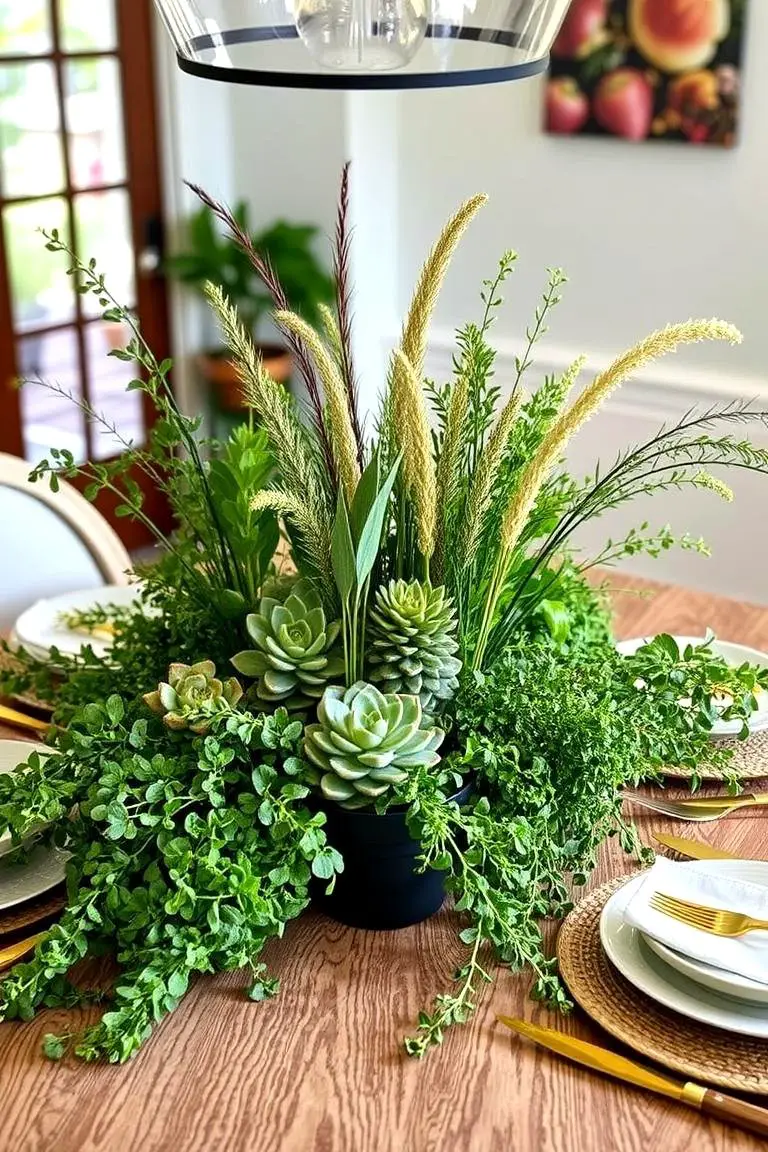 Organic Greenery Displays