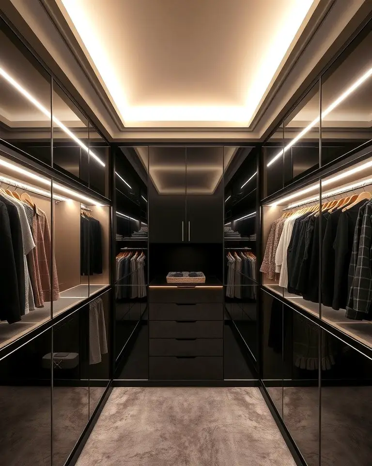 Luxurious Walk-In Closet
