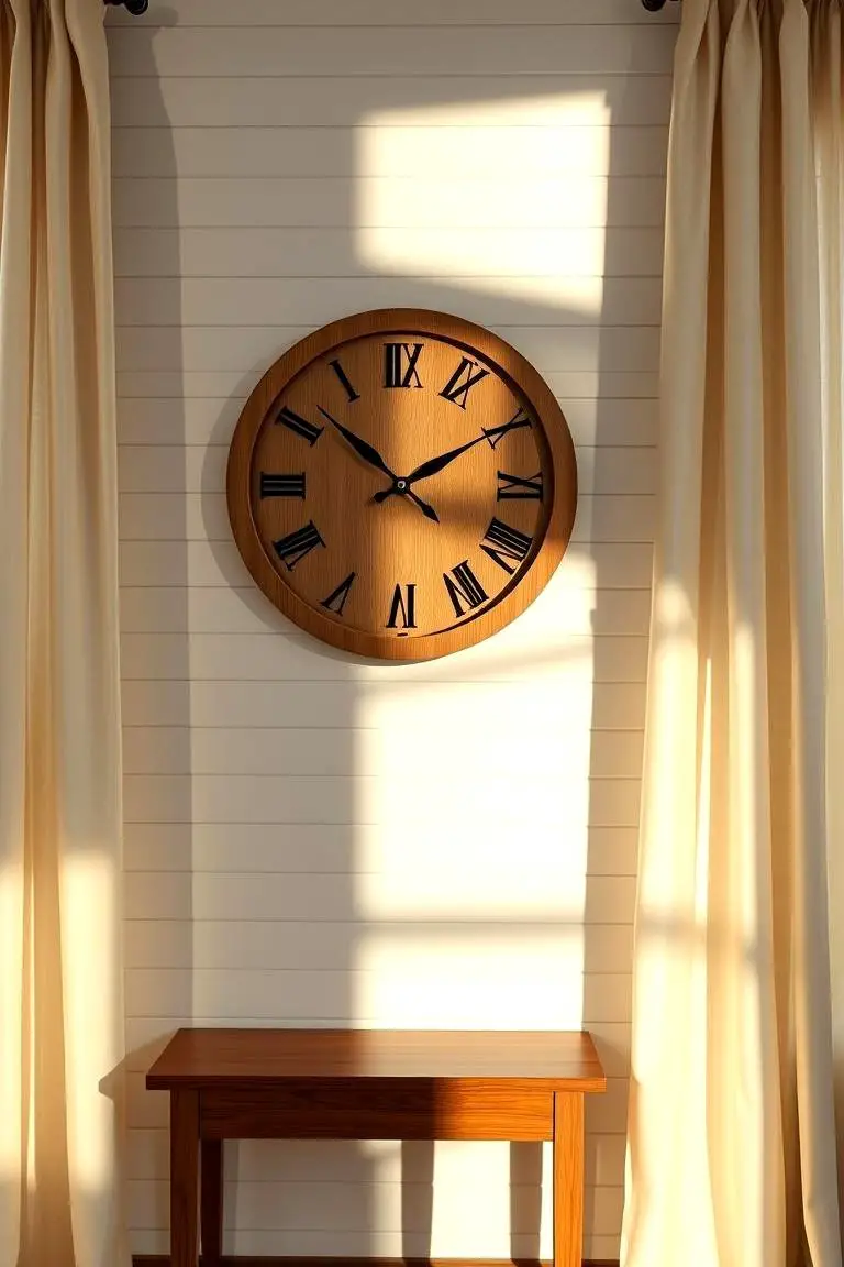 Engraved Wall Clock