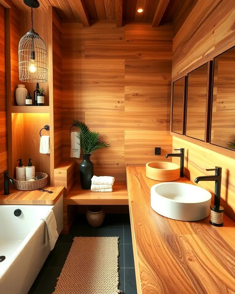 Wood Countertops for Warmth and Texture
