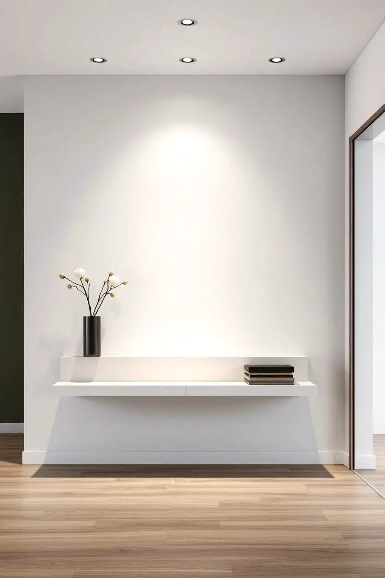Floating Console Tables