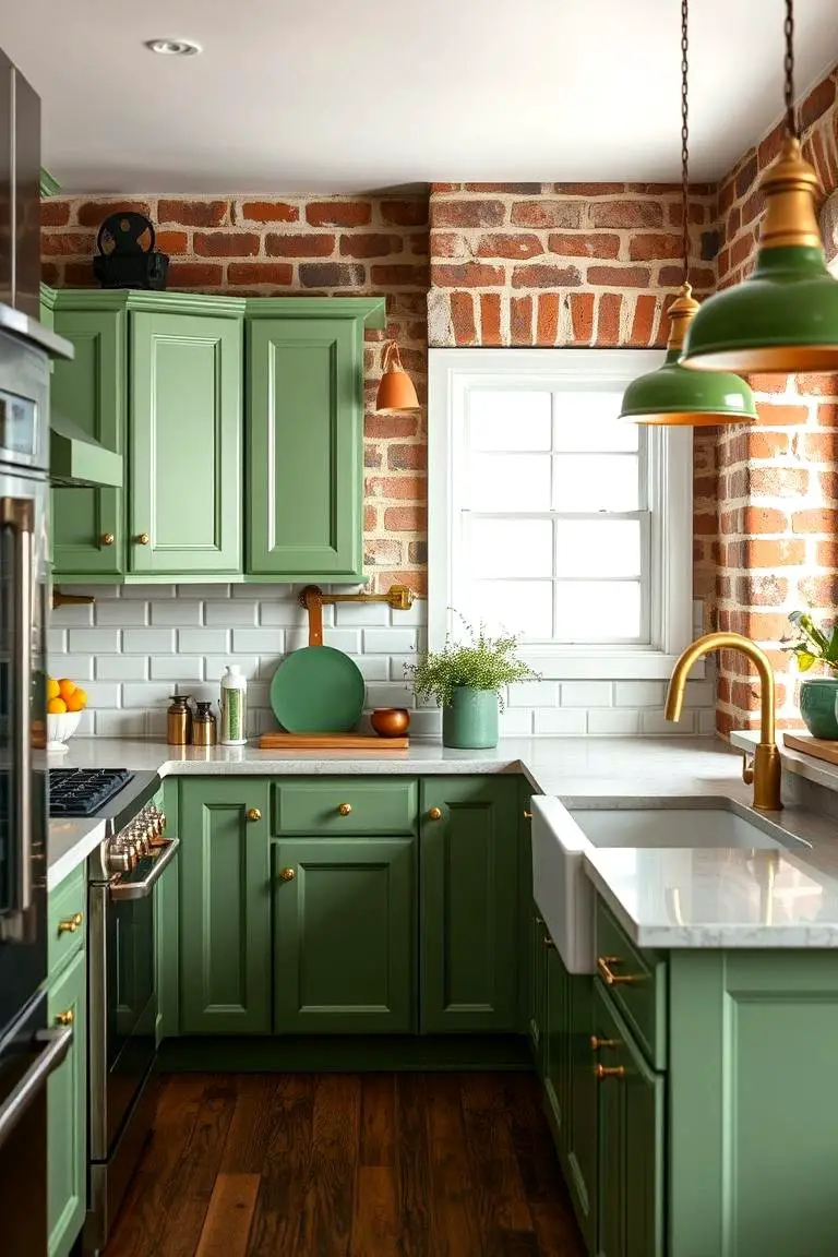 Vintage Green Details