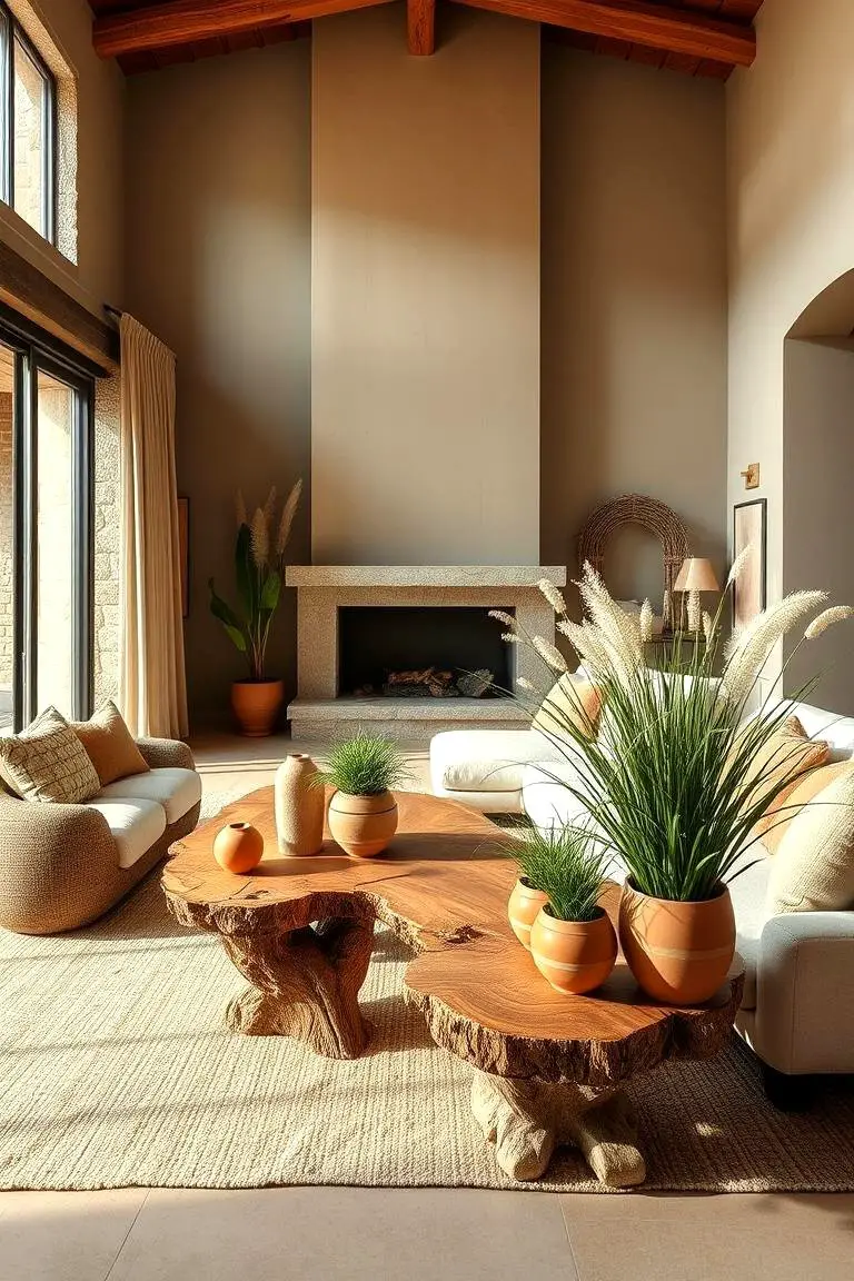 Earthy Beige and Natural Elements