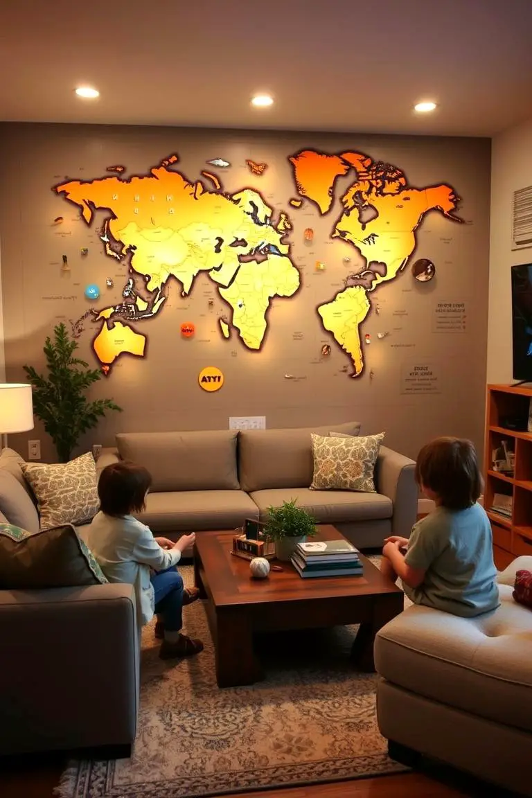 Family Room Interactive Map