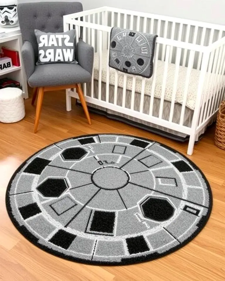 Death Star Rug