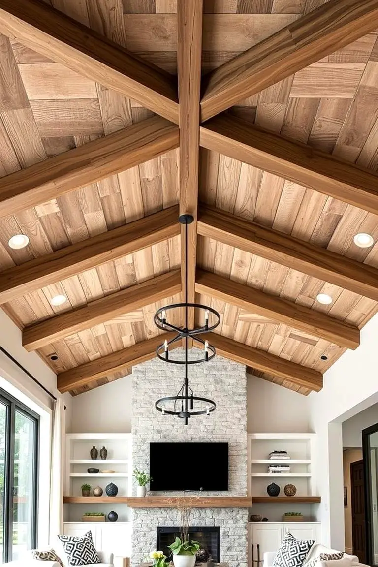 Faux Wooden Beam Designs