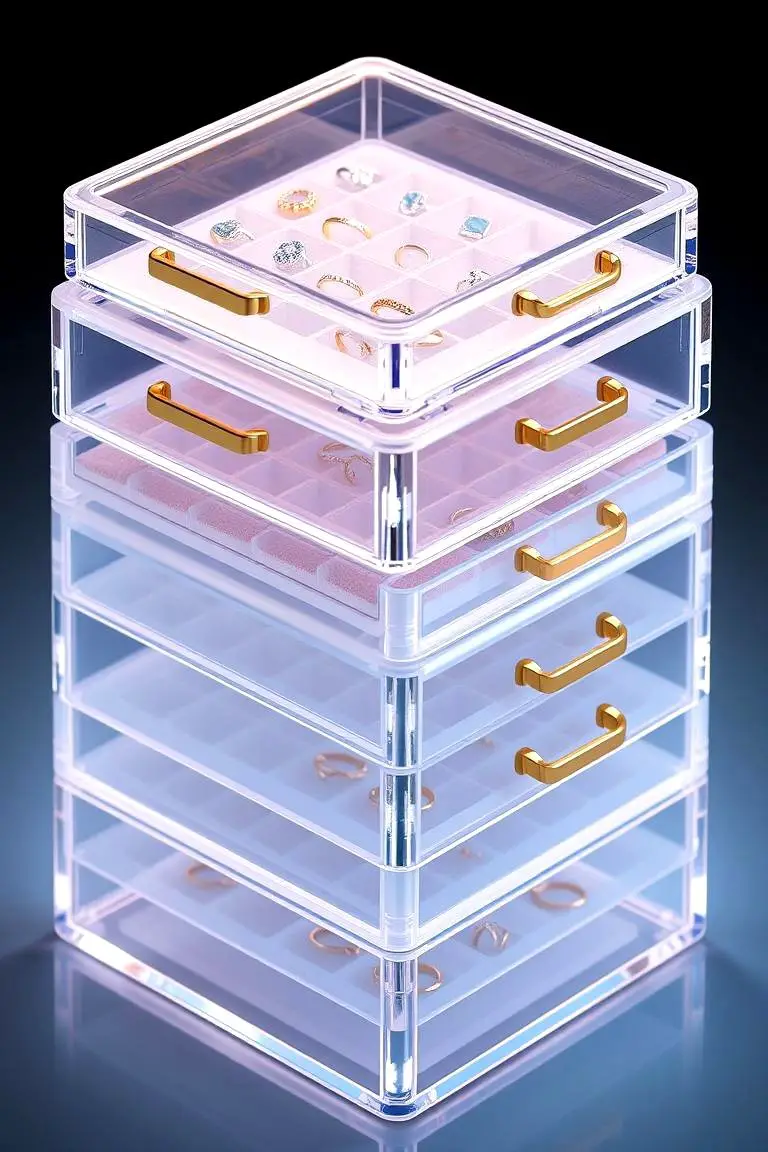 Stackable Jewelry Bins