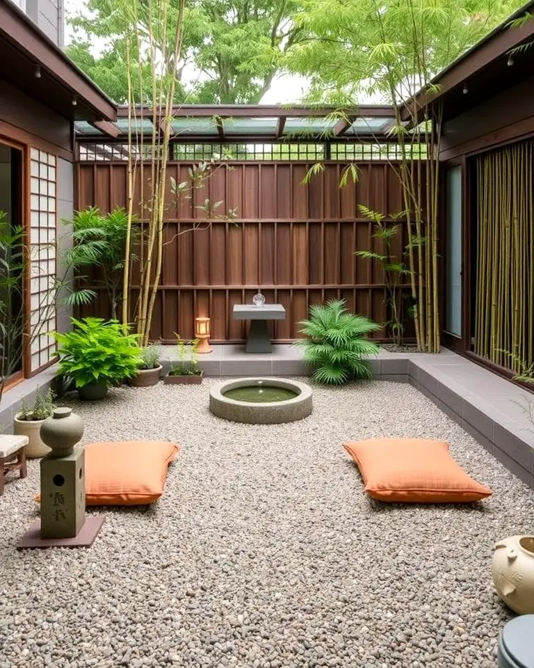 Japanese Zen Garden Patio