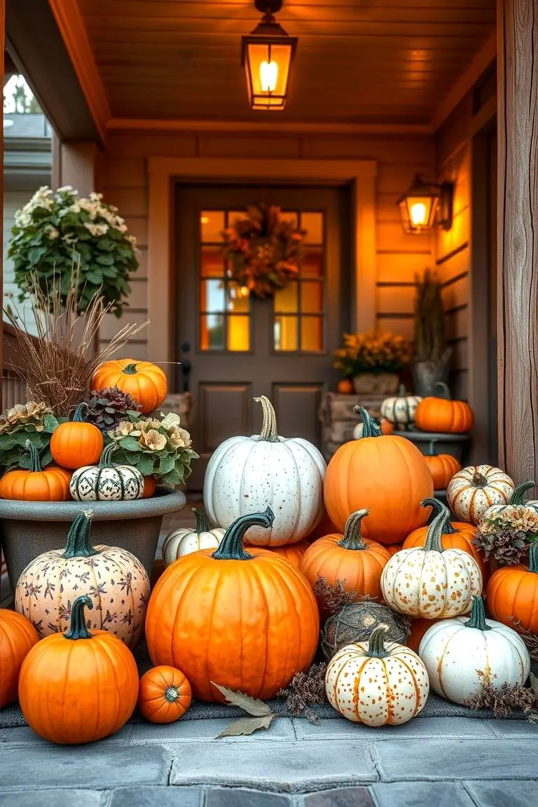 Cozy Pumpkin Accents