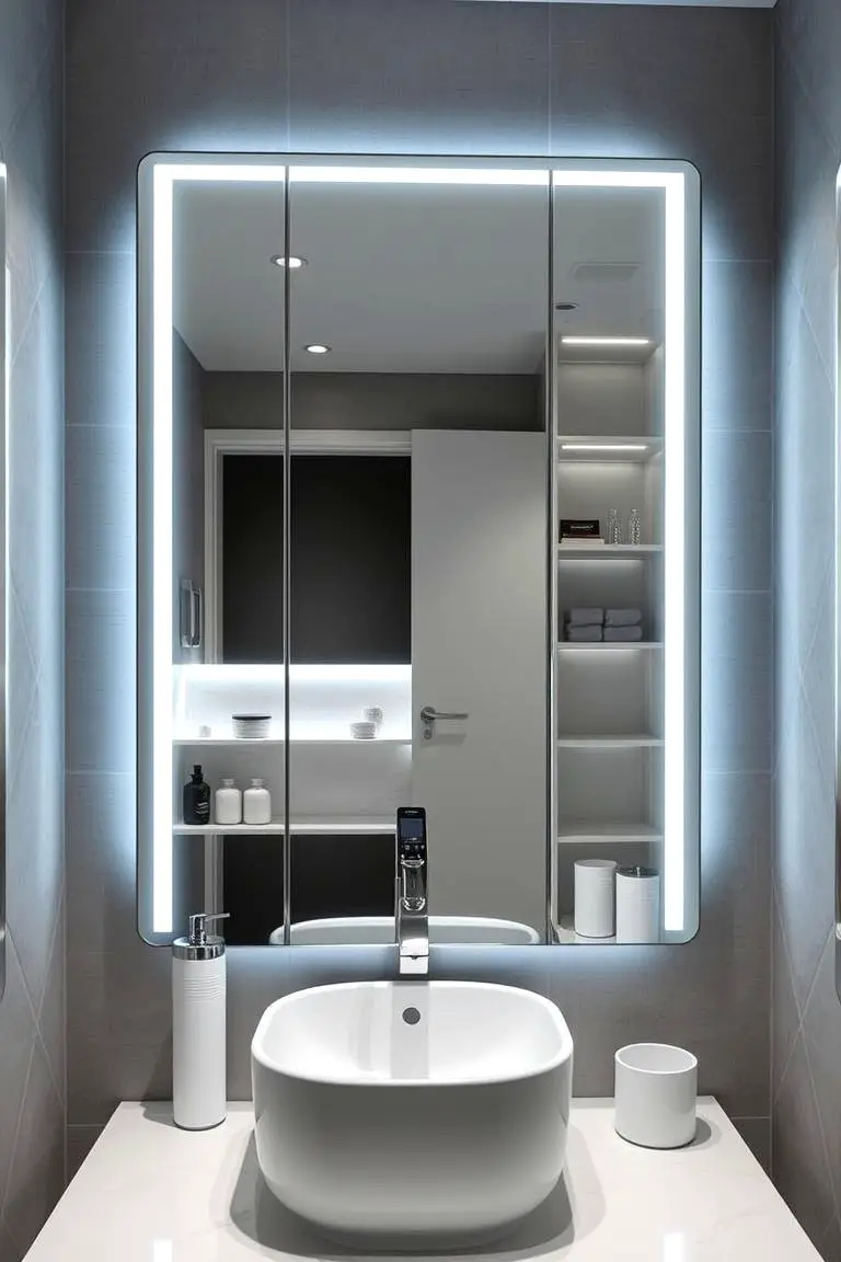 Smart Storage Mirror