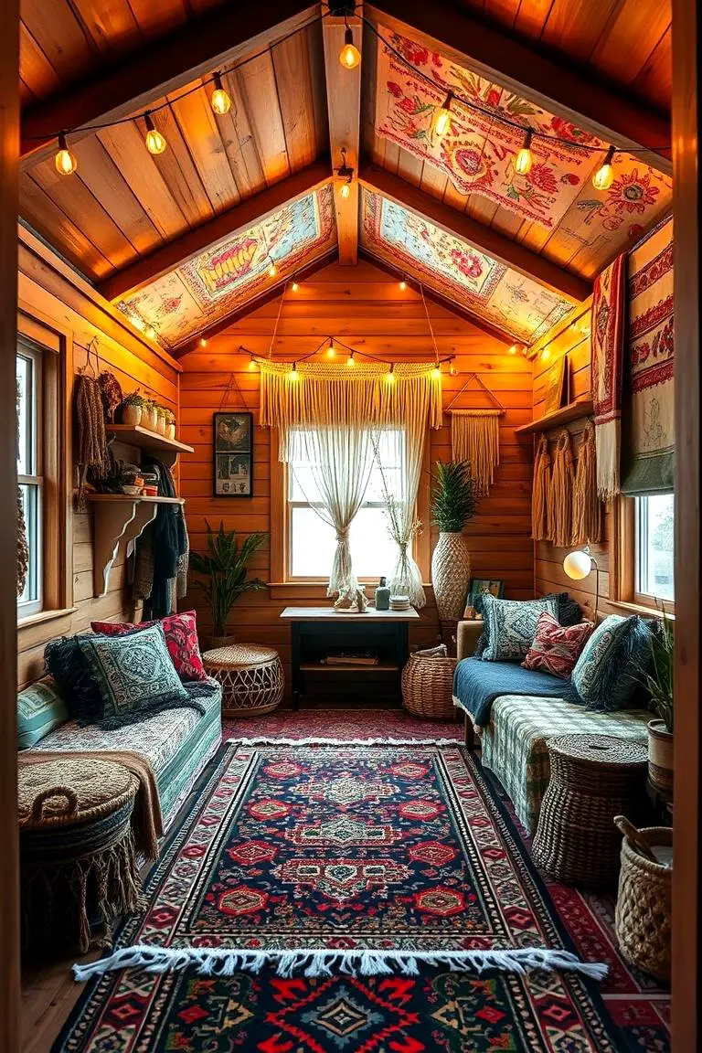 Bohemian Style Tiny House