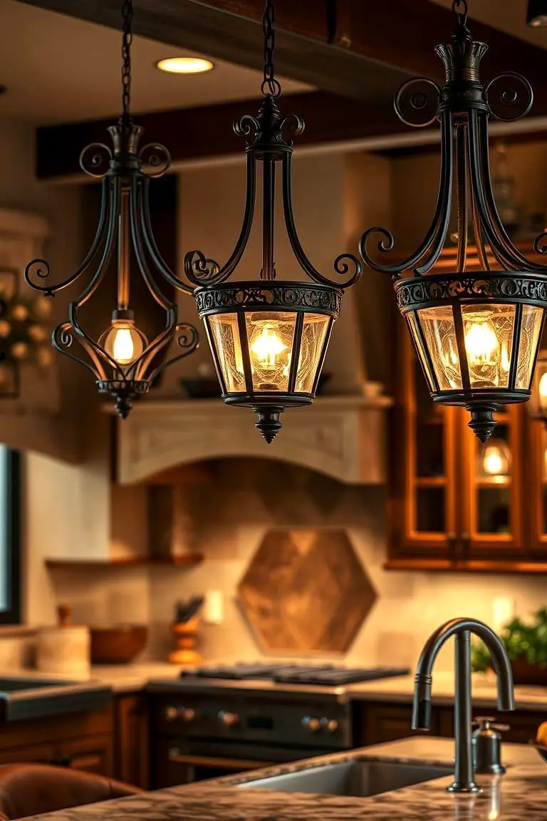 Ornate Lighting Fixtures