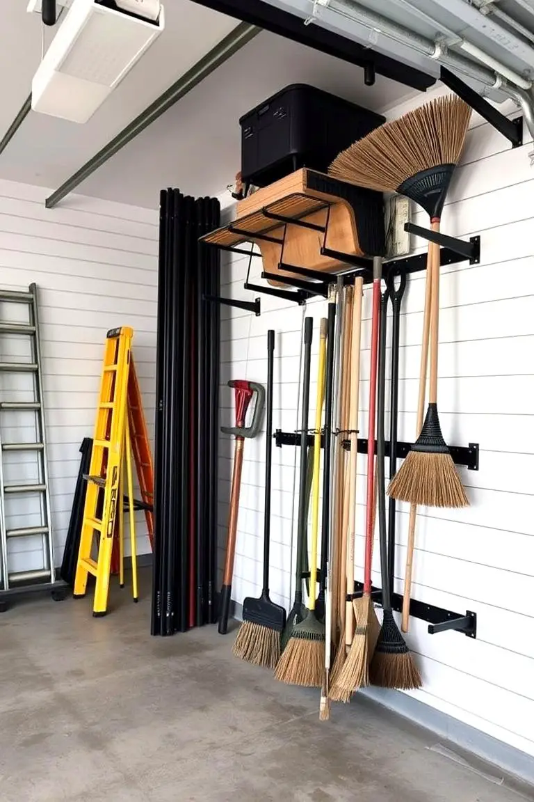 Wall-Mounted Racks for Long Items