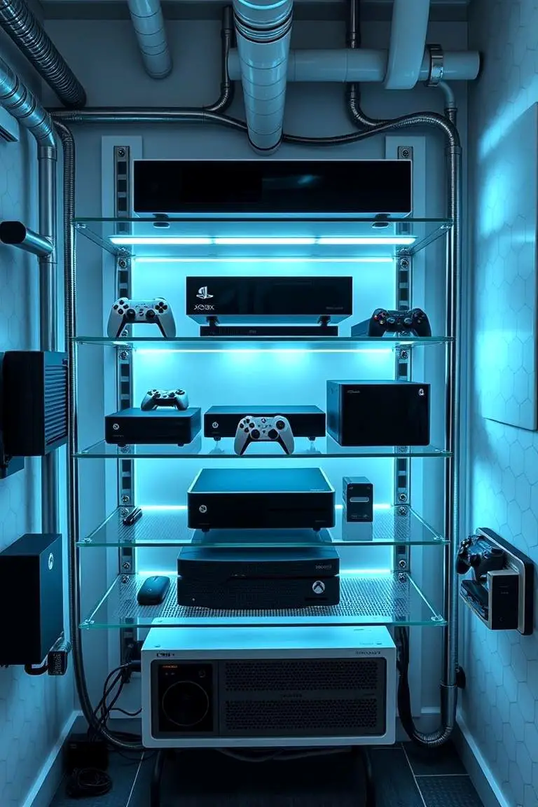 Gaming Console Command Center