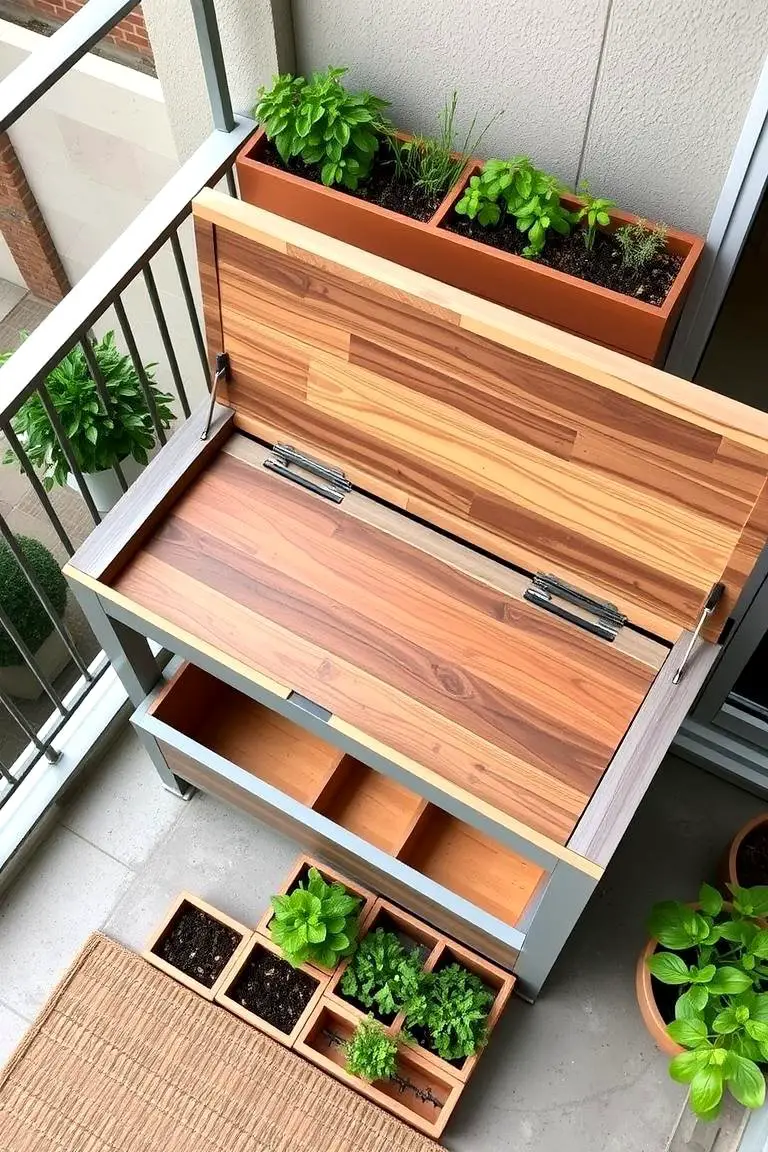Compact Multi-Functional Bench