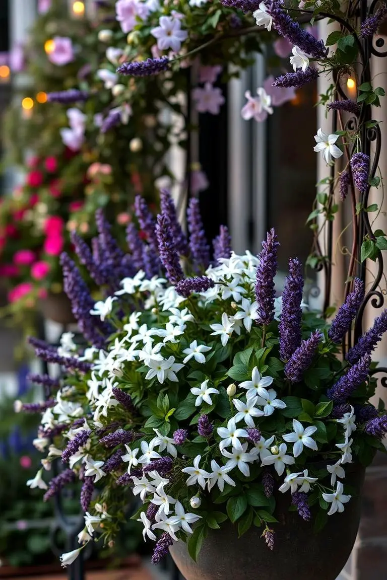 Fragrant Floral Container Garden