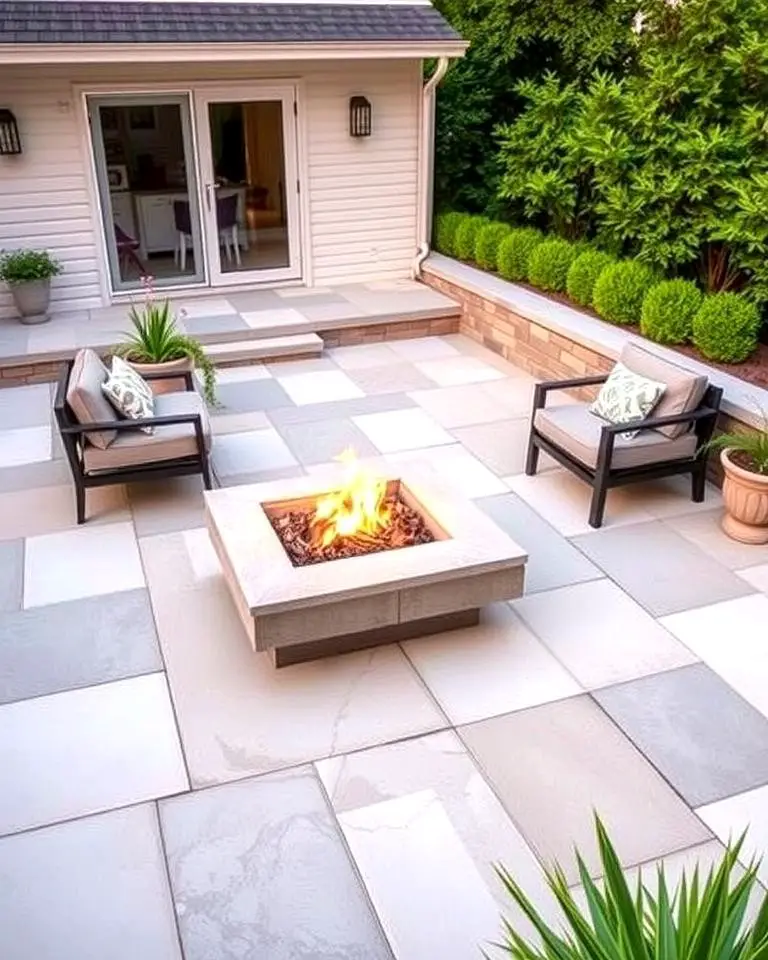 Modern Elegance with Sleek Stones
