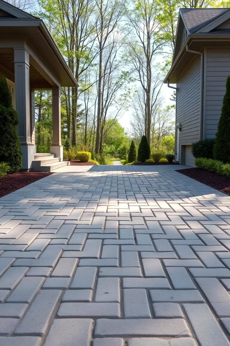 Concrete Paver Driveway