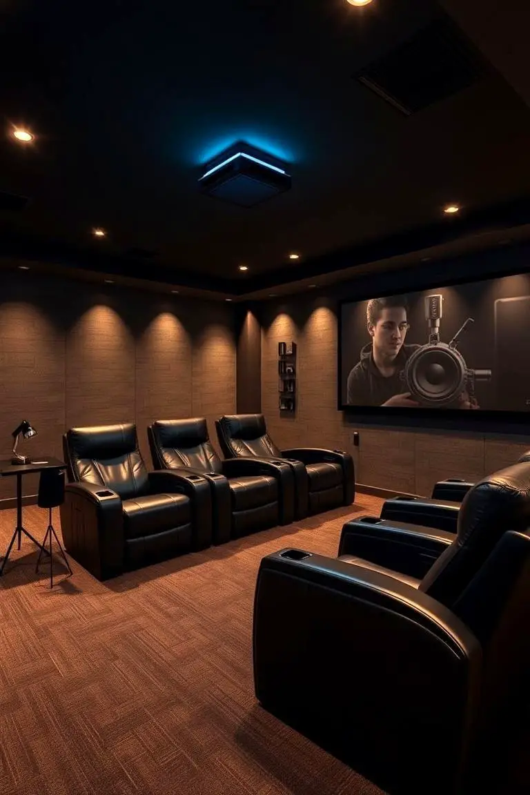 Home Theater Gaming Nook
