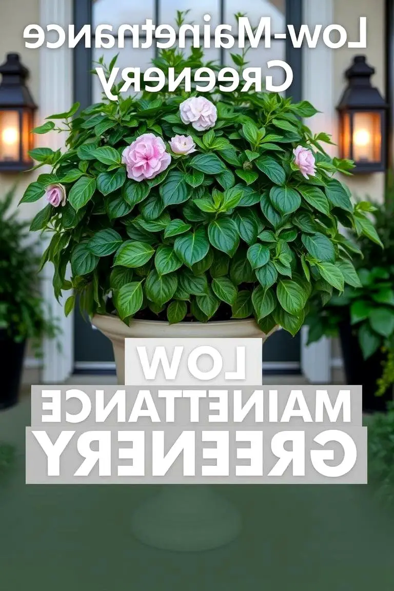 Low-Maintenance Greenery
