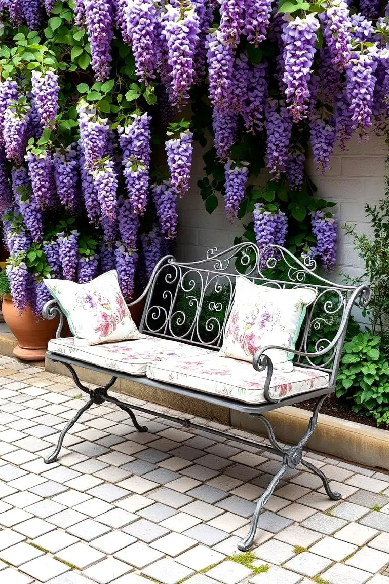 Vintage Inspired Garden Bench