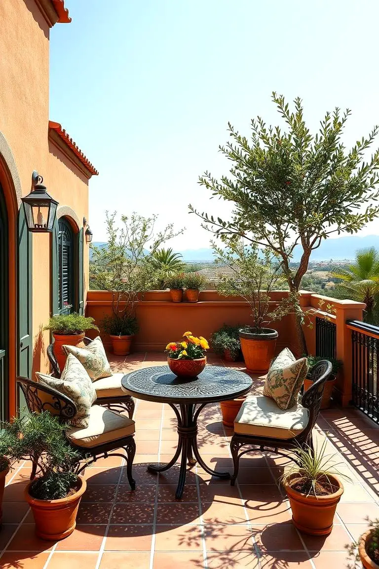 Mediterranean Style Patio