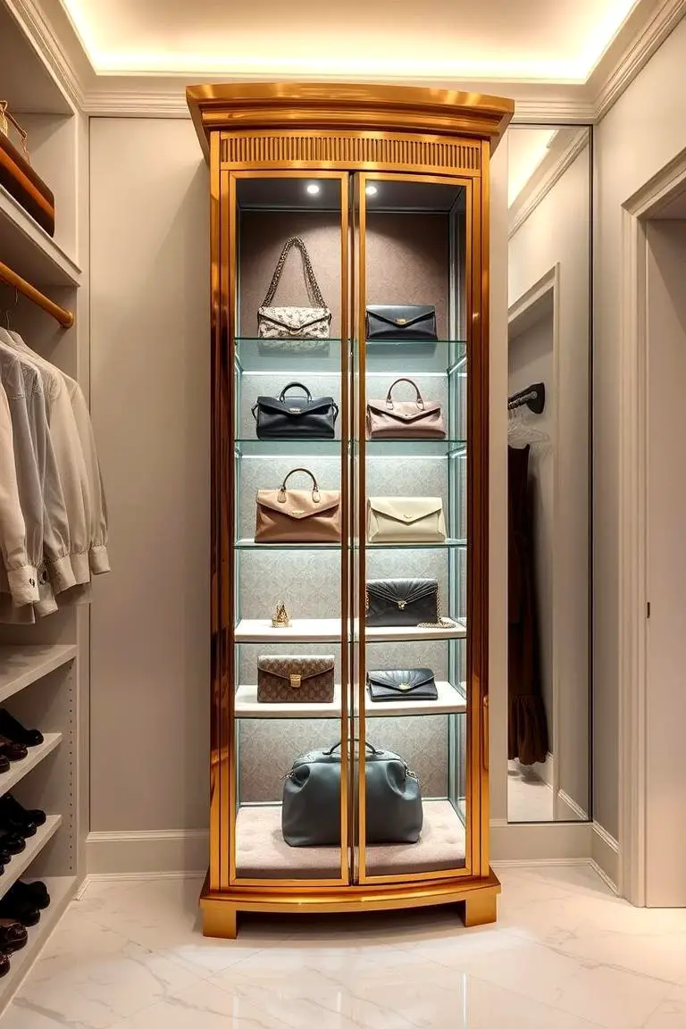 Luxury Purse Display Case