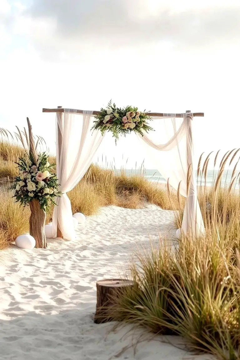 Eco-Friendly Seaside Event