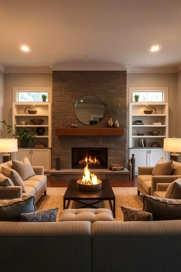 Cozy Fireplace Haven