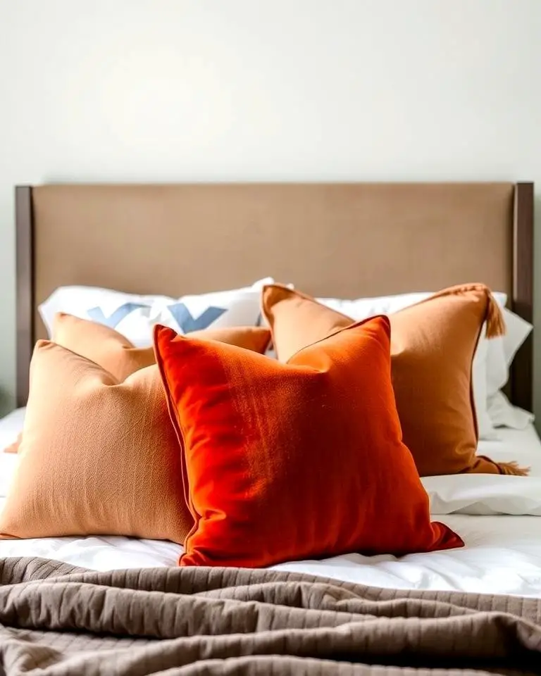 Terracotta Throw Pillows