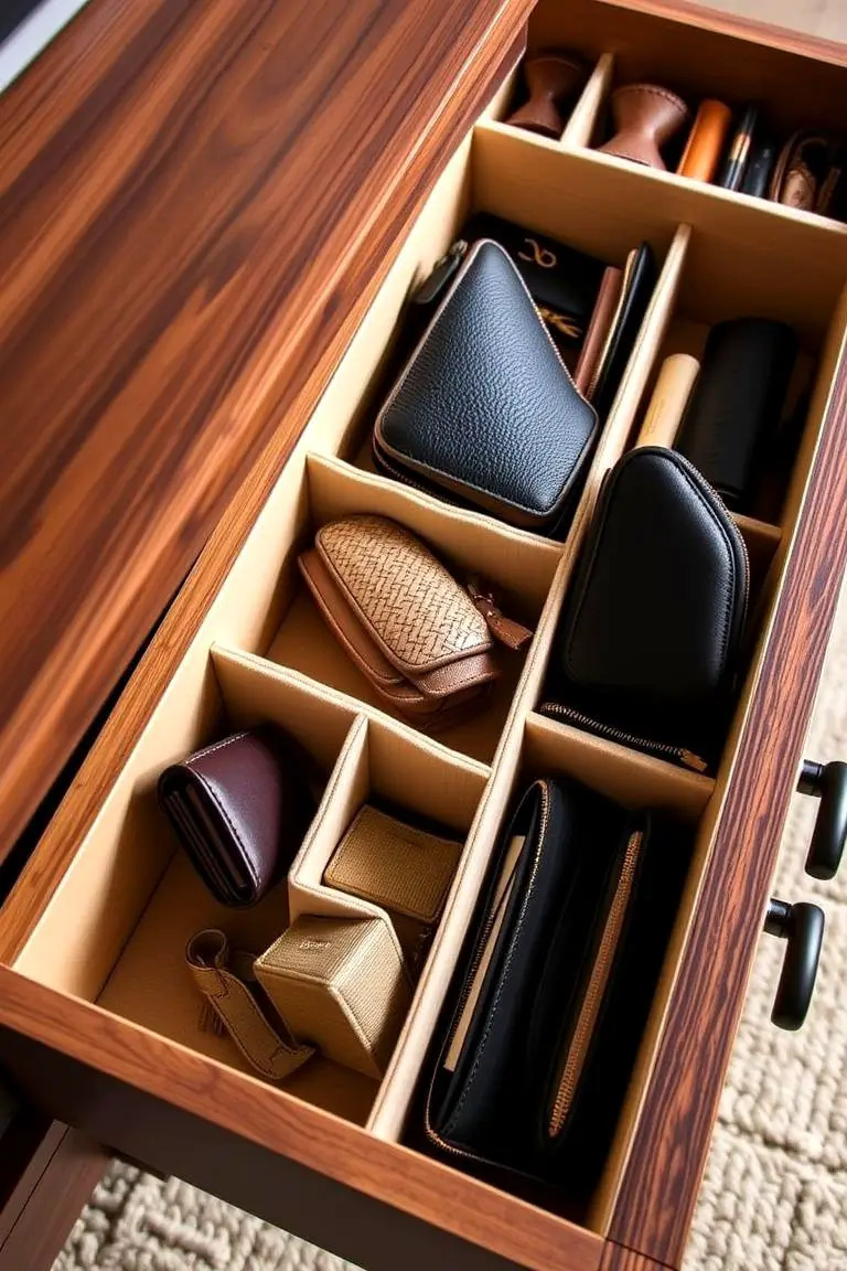 Drawer Dividers for Purses