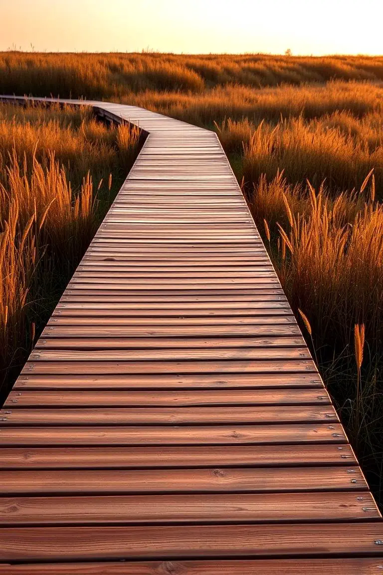 Wooden Boardwalk Charm