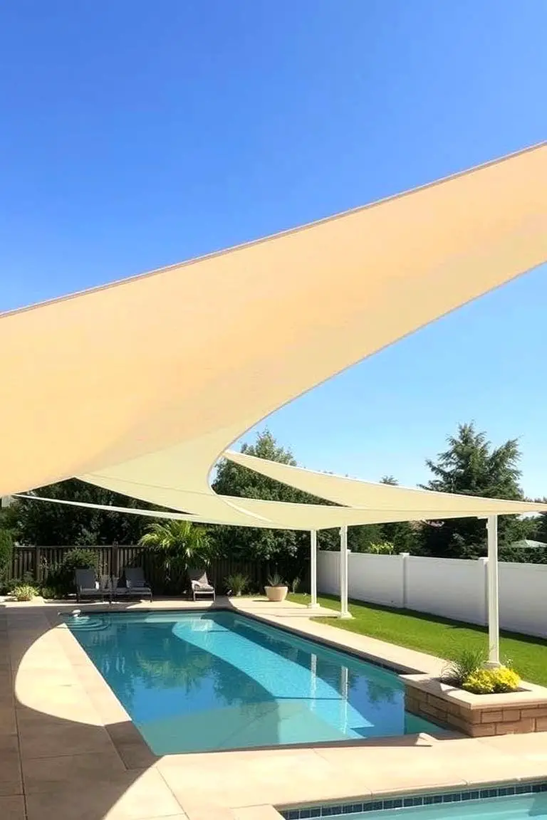 Tensioned Fabric Shade Sails