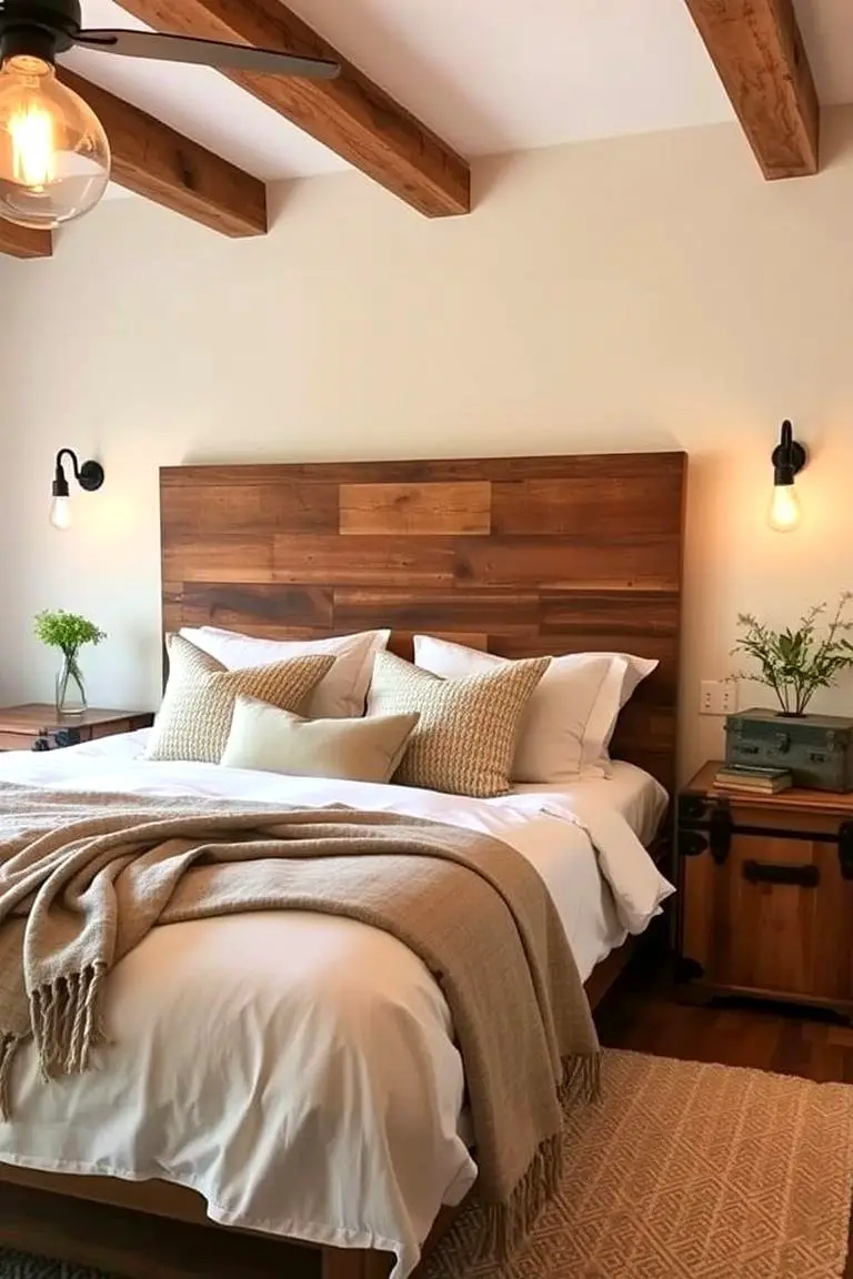 Rustic Charm in a Small Space