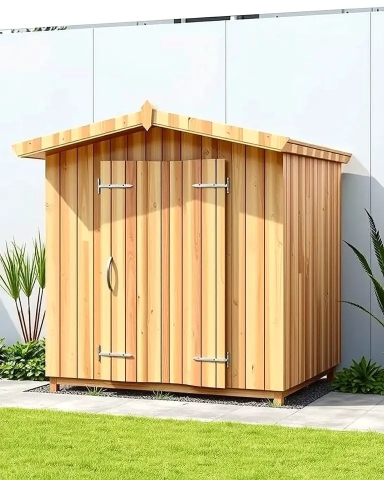 Modern Minimalist Shed