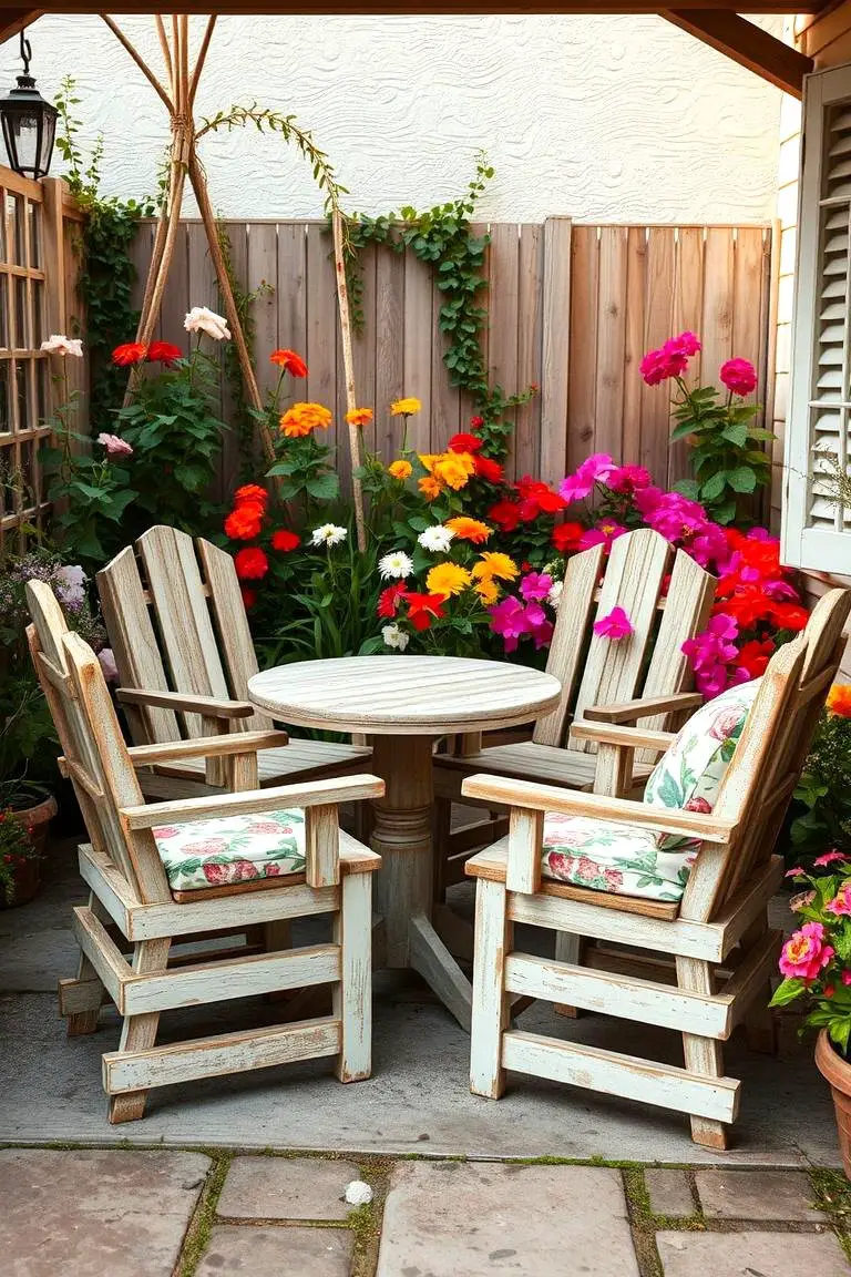 Upcycled Garden Furniture