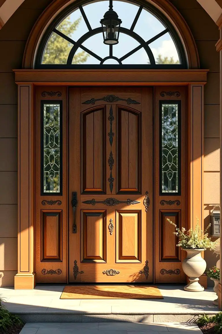 Decorative Porch Accent Door