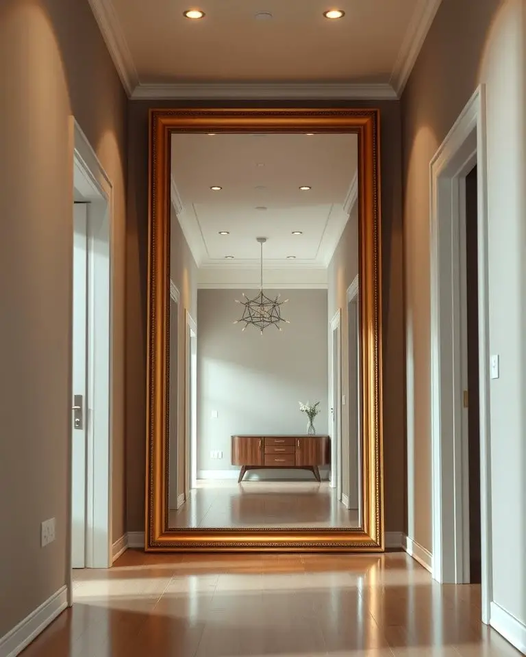 Oversized Statement Mirror
