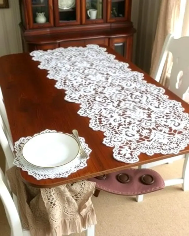 Lace Tablecloths for Soft Elegance