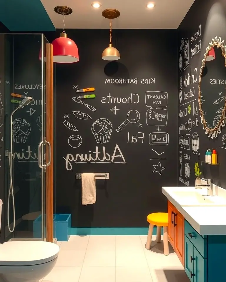 Chalkboard Walls for Creativity
