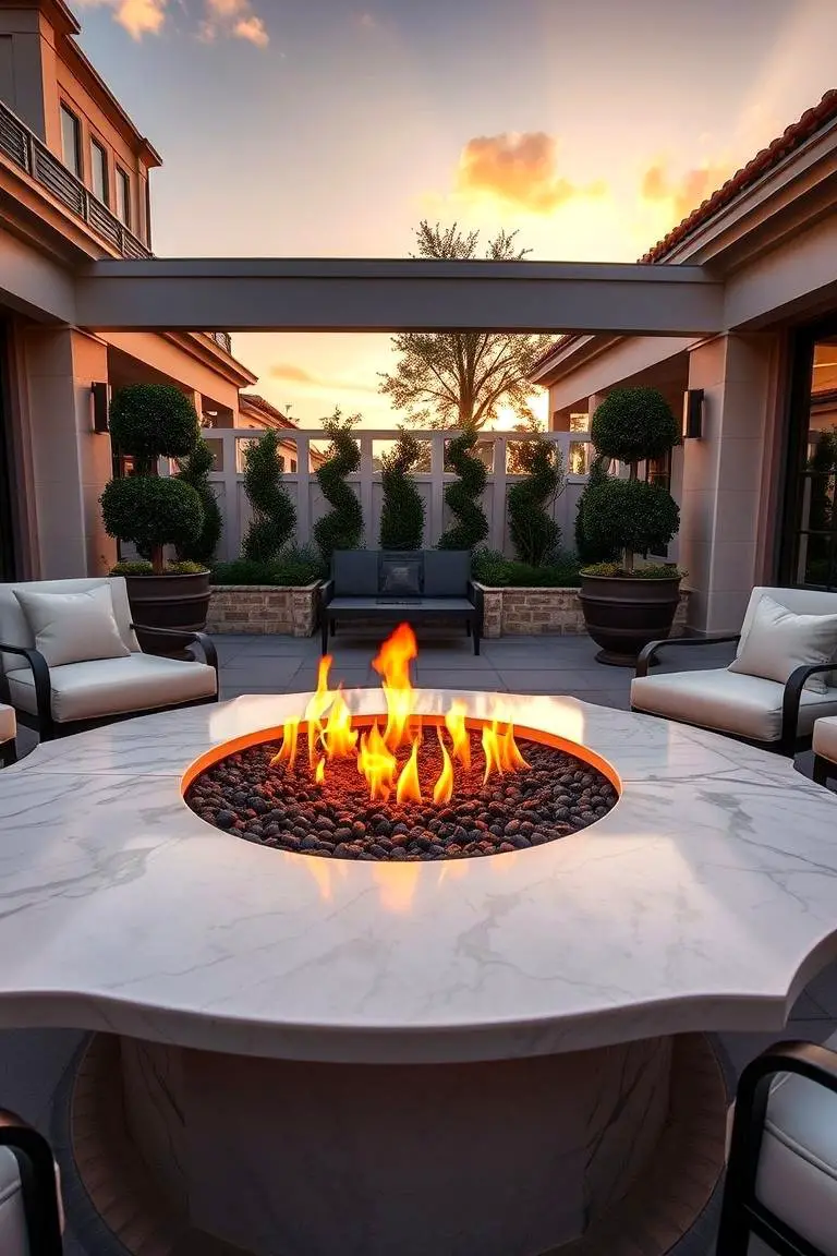 Elegant Patio Statement